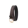 COACH Women's Harness Buckle Belt Chestnut Black / 25mm (Unisex) Leather Belts F78179 IMOVE