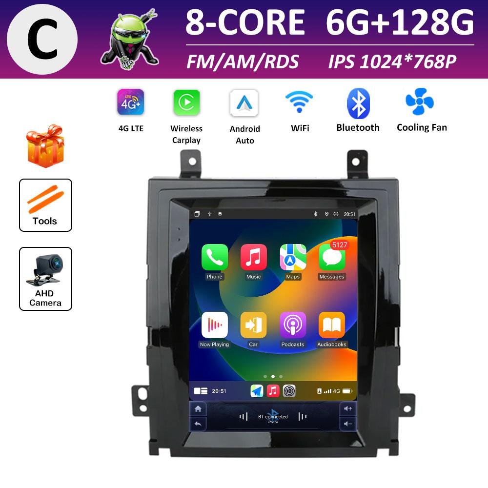 Android Smart System WIFI for Cadillac Escalade 2007 2008 2009 2010 2011 - 2013 Wireless Carplay GPS Navigation DSP Stereo BT+4G