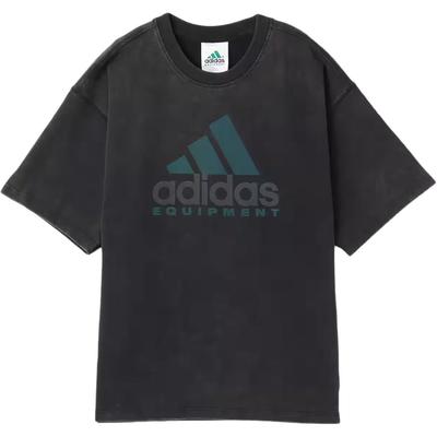 adidas Σειρά Εξοπλισμού Λογότυπο Πουλόβερ με Στρογγυλή Λαιμόκοψη Κοντομάνικο T-Shirt Unisex T-Shirts JV5815