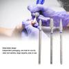30pcs Nail Drill Bits Individually Wrapped Stainless Steel Manicure Cuticle Removal Nail Drill Bit Set