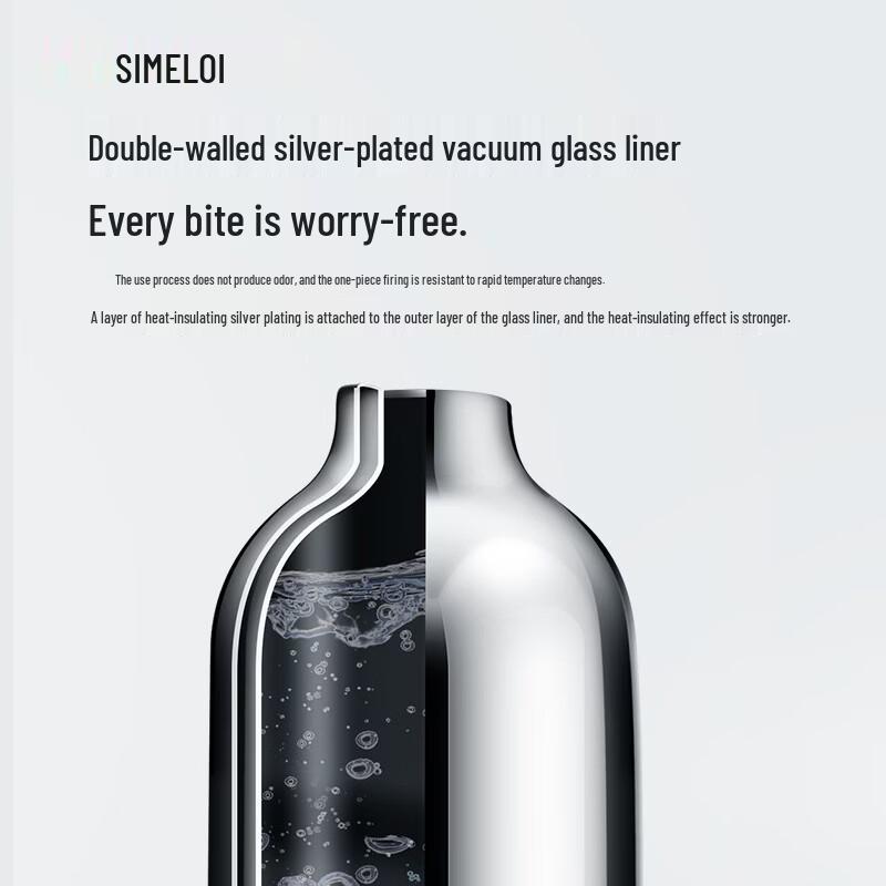 SIMELO 3.2L Glass Lined Stainless Steel Thermos Kettle