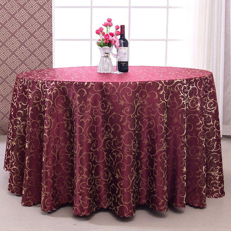 Hotel Tablecloths, Restaurant, Home, Wedding, and Banquet Tablecloths; Thickened Tablecloths for Square, Rectangular, and Round Tables