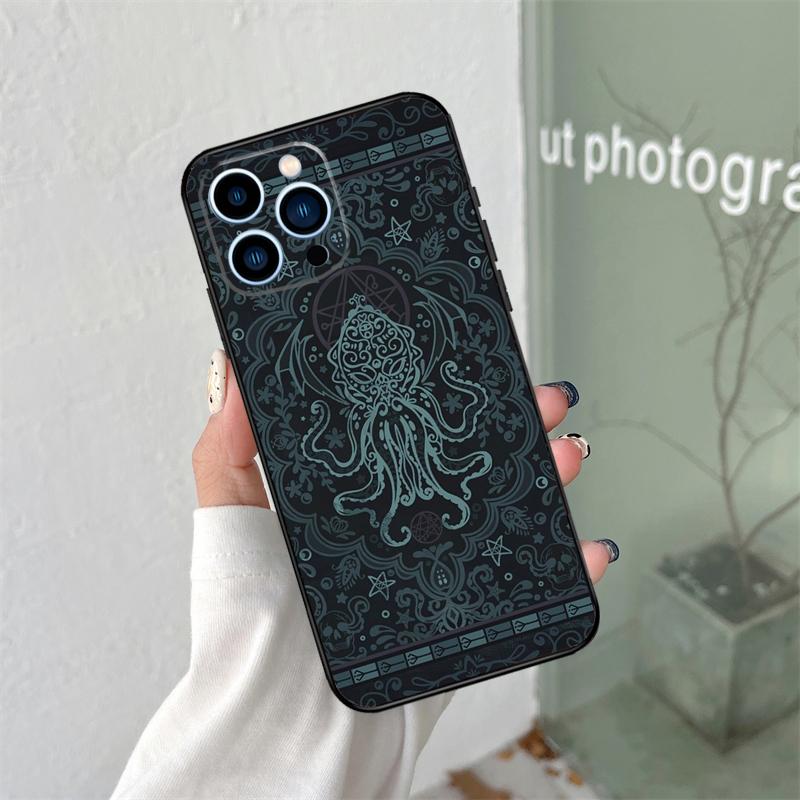 

Cthulhu Mythos For iPhone 16 15 14 13 12 11 Pro Max X XS Max XR Plus Phone Case Accessories iPhone 16 Pro
