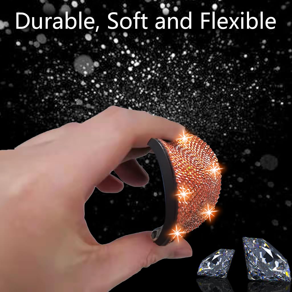 NBTEPEM Bling Car Cup Holder Coasters 2.75 Inch Anti-slip Shockproof Universal Fashion Car Coaster