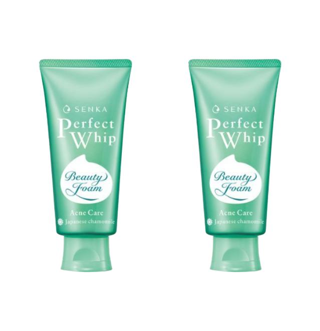 

SENKA Perfect Whip Vitamin C Poreless Glow 100g, Perfect Whip Low pH Calming Cica 100g, Perfect Whip Acne Care 100g (10 Options) #Acne x 2pcs