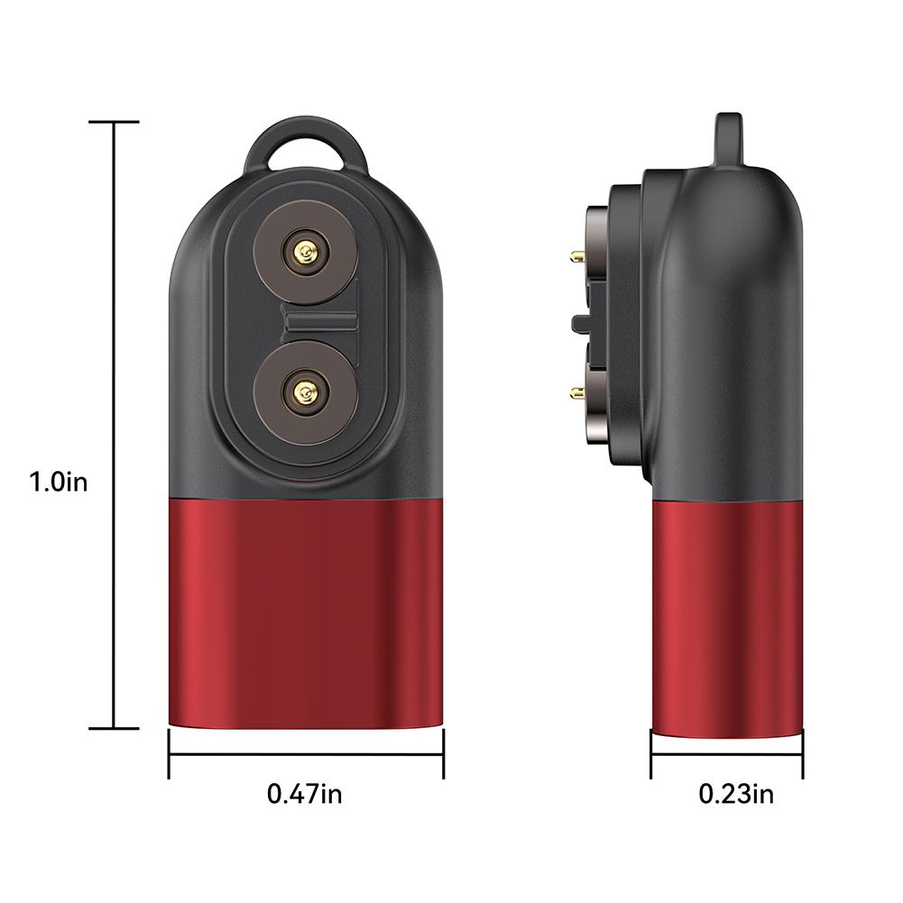 Magnetic Tip Adapter with Overload Guard Magnetic Charging Adapter Type C Charging Adapter for Flashlights Headlamps