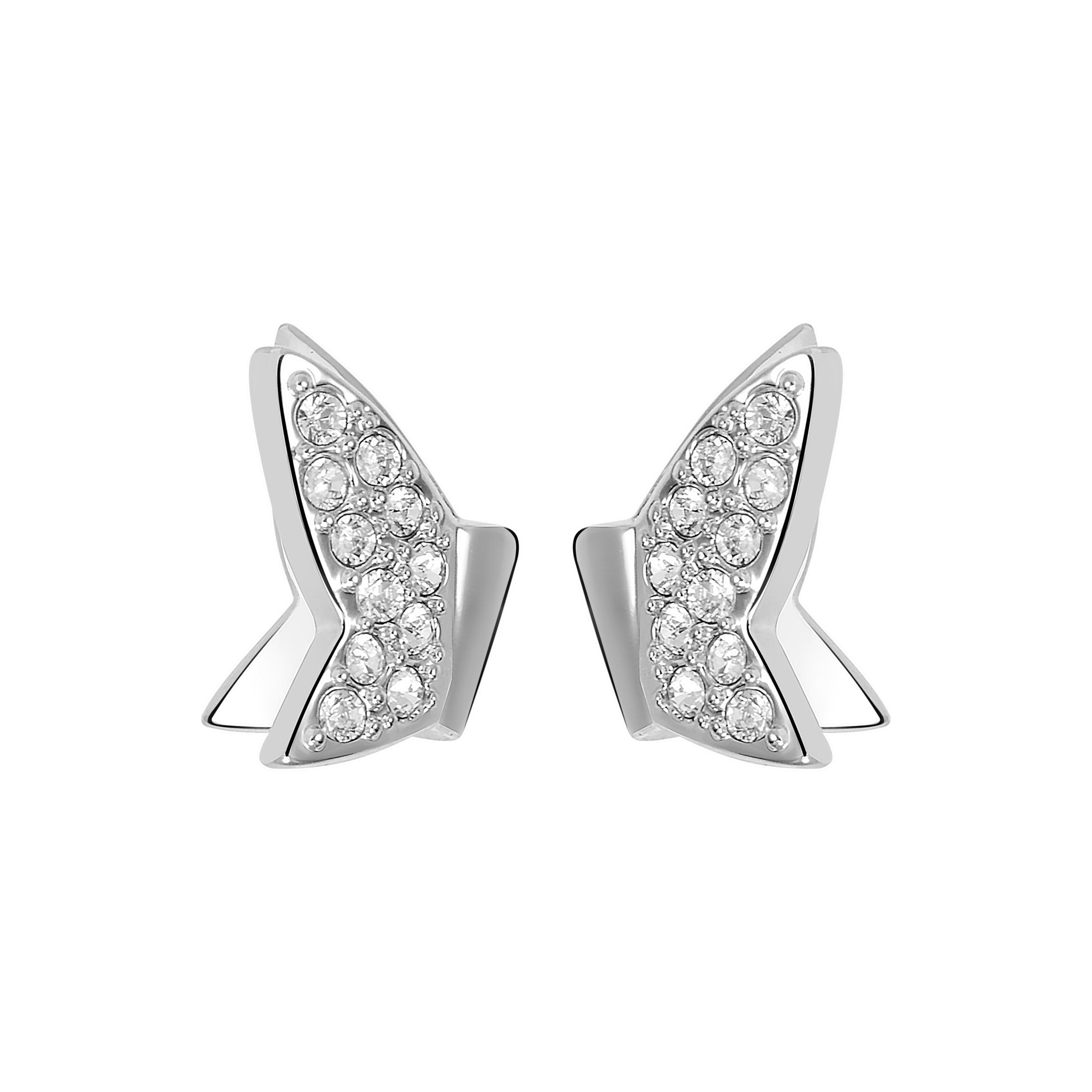 

Swarovski Lilia Butterfly Crystal Earrings Women earrings Silver 5636424 Box (Random Color)