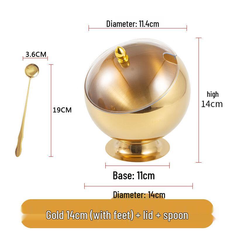 Jiangwo 14cm Stainless Steel Sauce Bowl Set