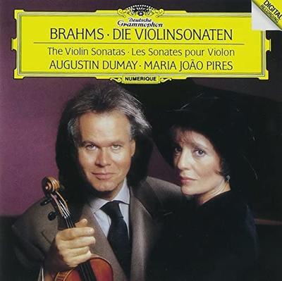 CD PIRES MARIA JOHANN BRAHMS DUMAY  Brahms Violin Sonata UCCG4850  2013 Japan ObiClassical Used