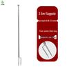 2.5M Outdoor Stainless Steel Telescopic Flag Pole Kit