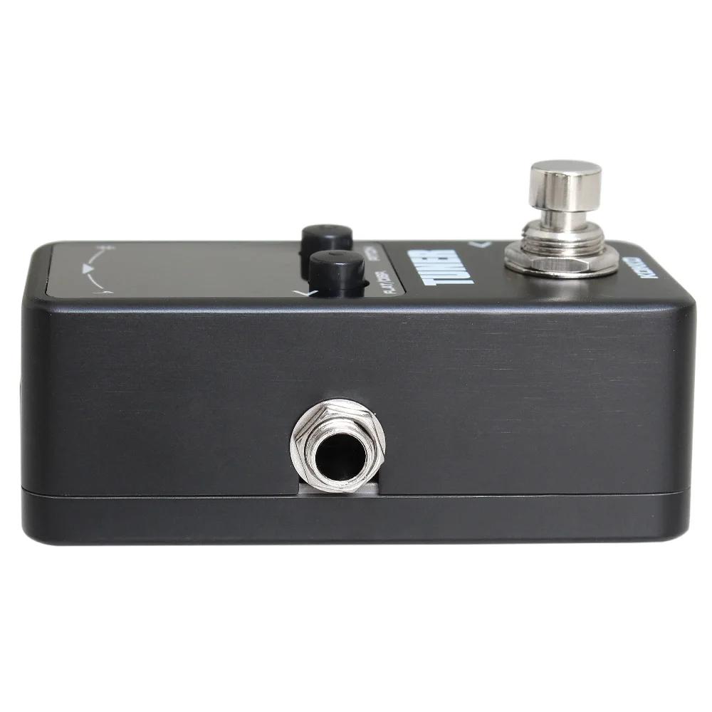 KOKKO Tuner Effect Electric Guitar Tuner Pedal with LED Display True Bypass Guitar Effects Pedal Instrument Accessories