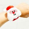 Christmas Plush Snap Bracelet - Festive Wrist Decor