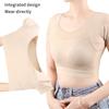 Chaleco Absorbe Sudoración Axilas Malla Secado Rápido Forma Camiseta Transpirable Absorción de Sudoración Manchas Anti-Sudor Seda de Leche