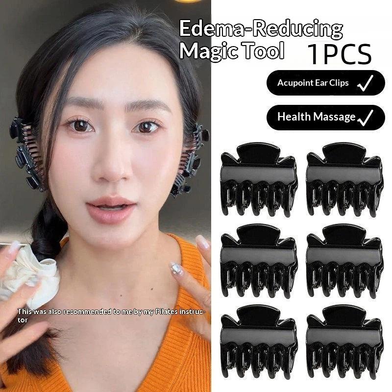 Ear Meridian Massager Acupuncture Pressure Point Massager Portable Strong Magnetic Acupressure Clip Ear Massage Tool