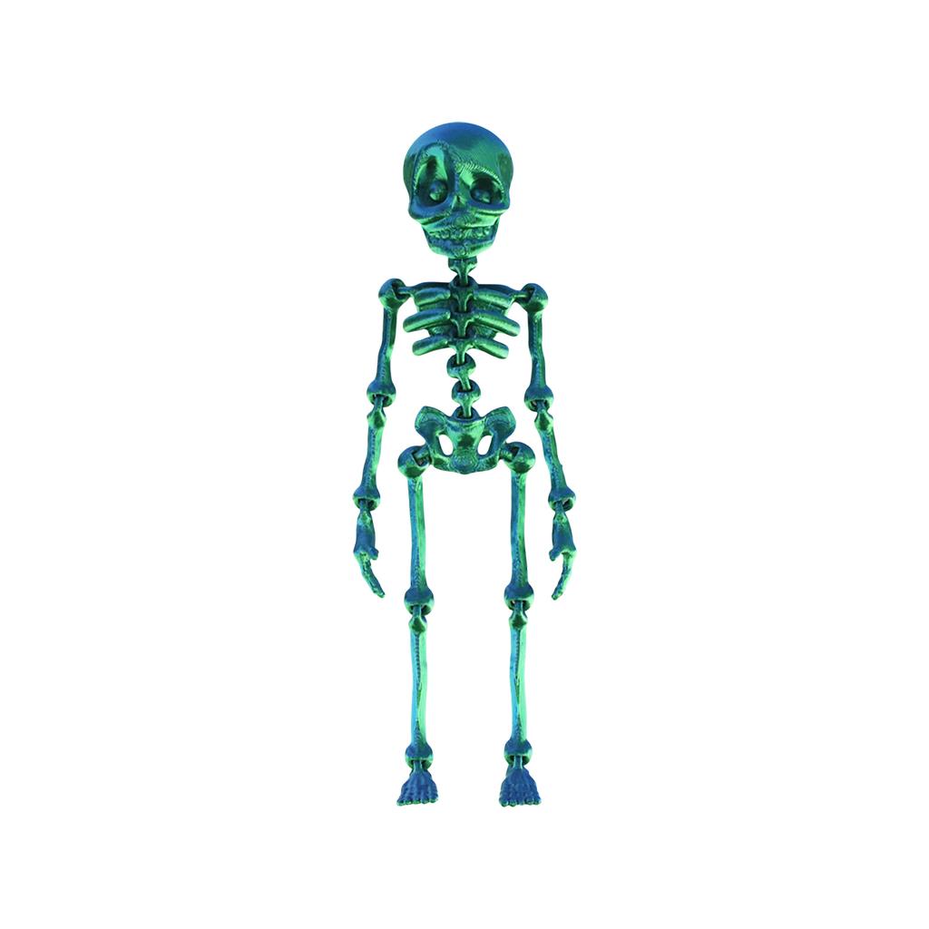3D Printed Skeleton, Human Joints, And Movable Children'S Halloween Toys For Creative Stress Relief