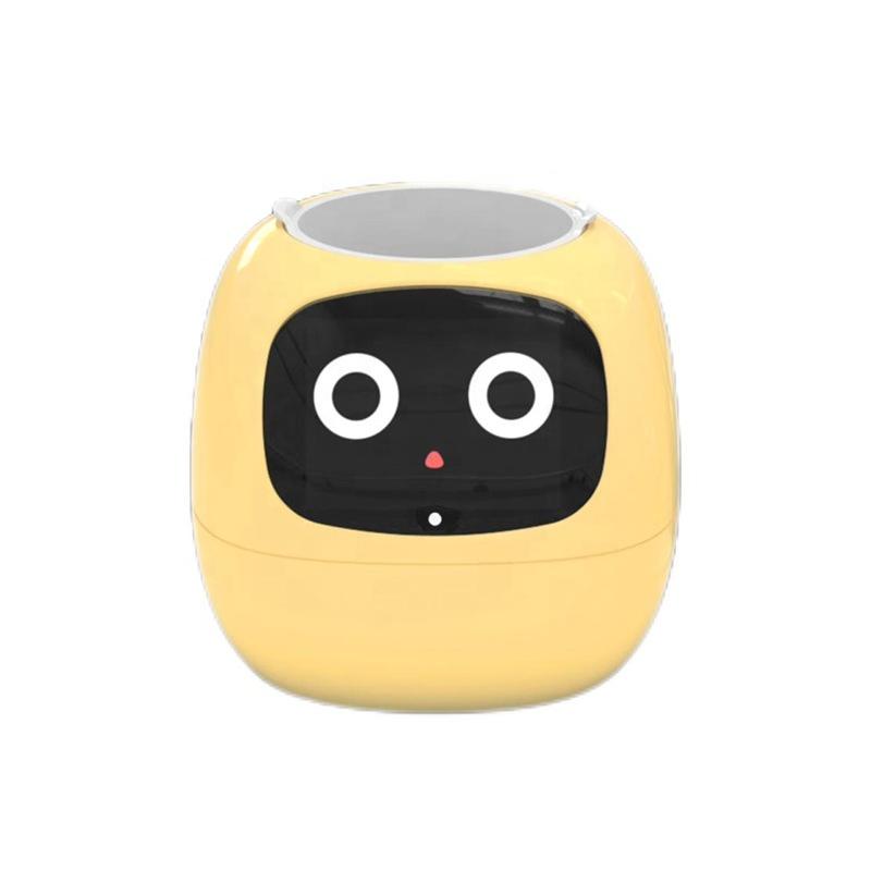 Automatic Water Absorbing Flower Pot AI Sensor Digital Pet Flowerpot Plastic Mini Plant Pot Desktop Intelligent Smart Planter