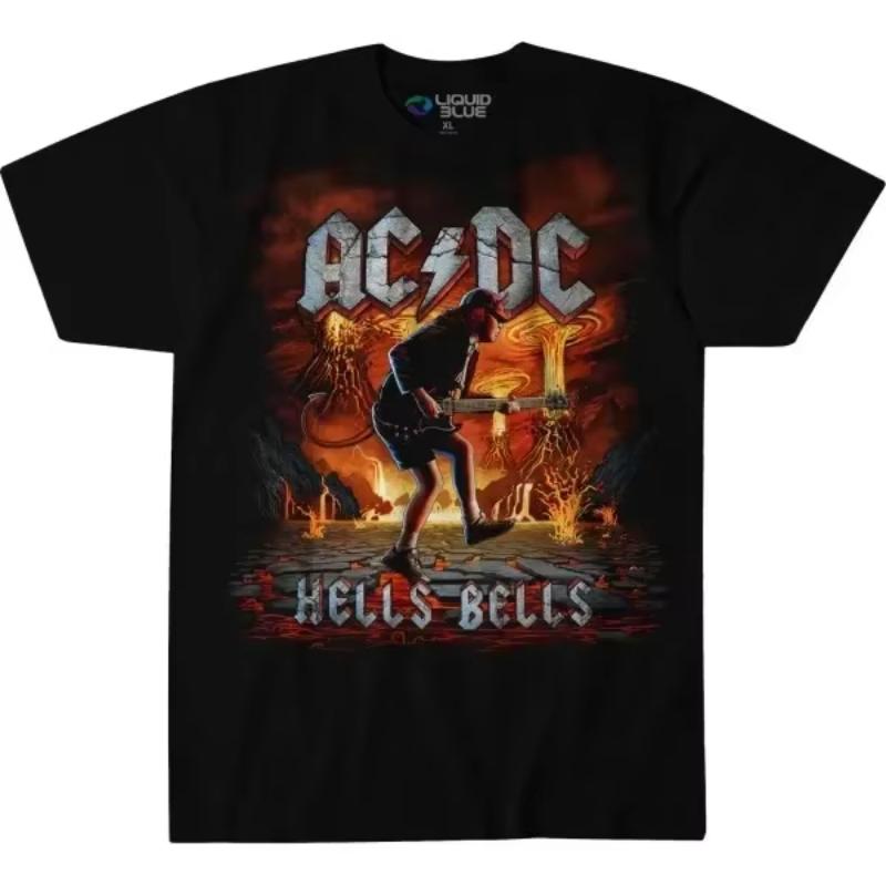 

2025 Summer and autumn rock band peripheral printed T-shirt loose and casual short-sleeved men s and women s sportswear 4XL