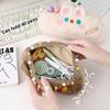 Plush Animal Pencil Case With Cute Embellishments For Girls And Students