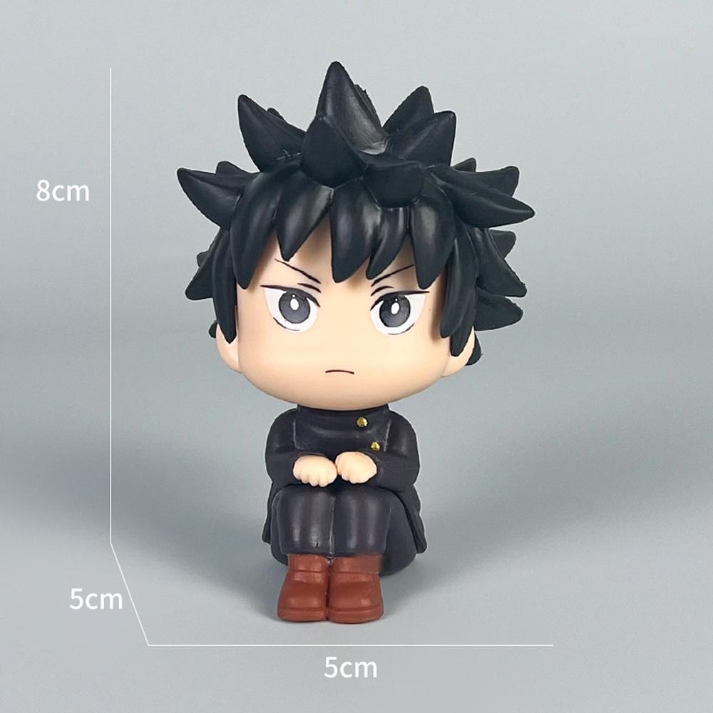 

9 см Аниме Фигурка Магическая битва Итадори Юдзи Годзё Сатору Фусигуро Мэгуми Кугисаки Кавайная Игрушка Машина Украшение ПВХ Модель Подарок