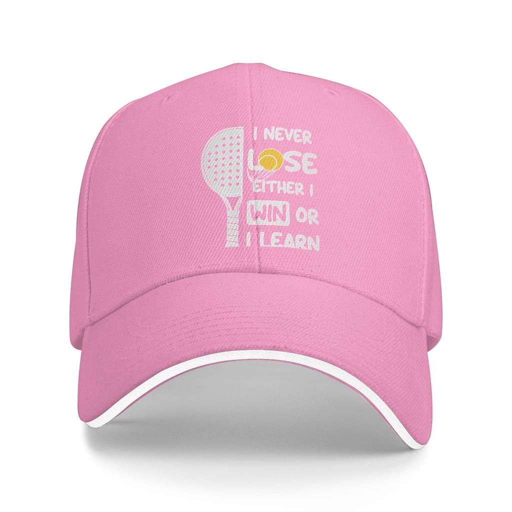 Why I Lose At Padel Tennis Funny Excuses Baseball Cap Couple Women Design Trucker Hiking Fishing Breathable Snapback Cap