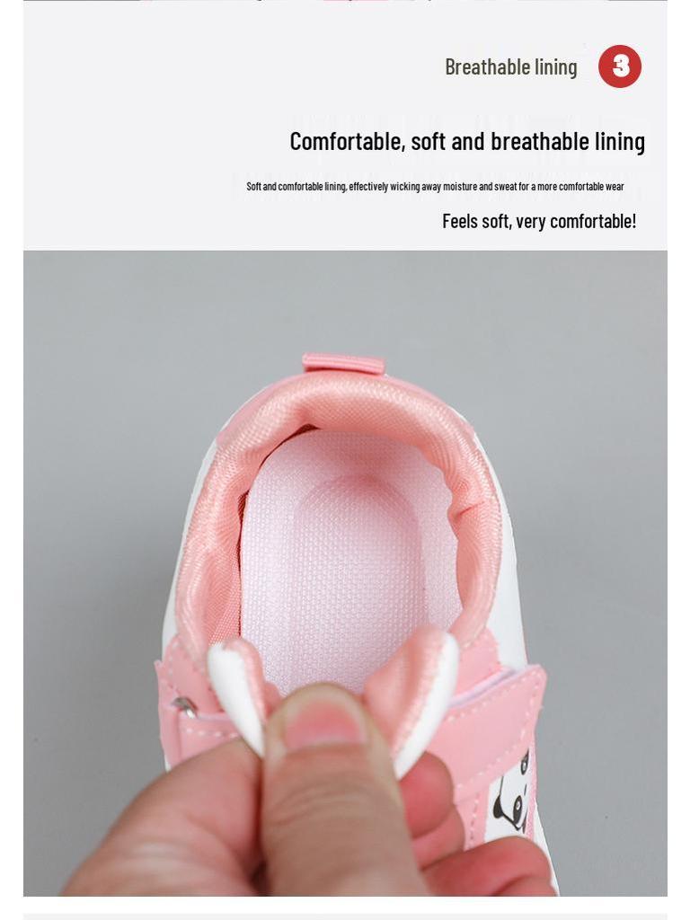 2025 Autumn Girls' White Skate Shoes: Versatile, Non-slip, Casual Running Sneakers