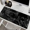 Kawaii Office Mouse Pad Pink Carpet Rubber Gamer Desk Mat Pc Accessories Pad Steins Gate Large Size Gaming Mousepad Keyboard Pad