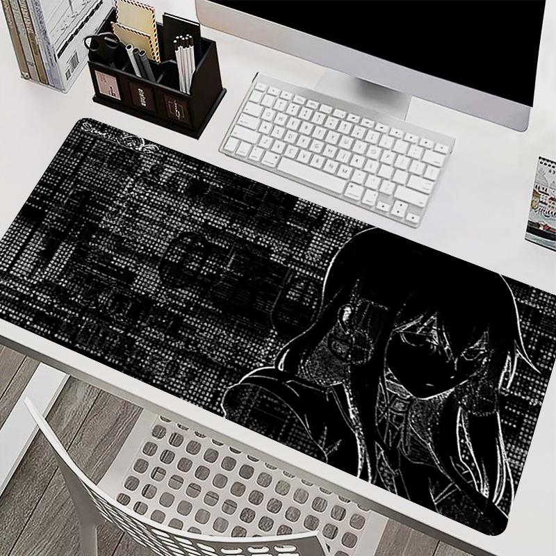 Kawaii Office Mouse Pad Pink Carpet Rubber Gamer Desk Mat Pc Accessories Pad Steins Gate Large Size Gaming Mousepad Keyboard Pad
