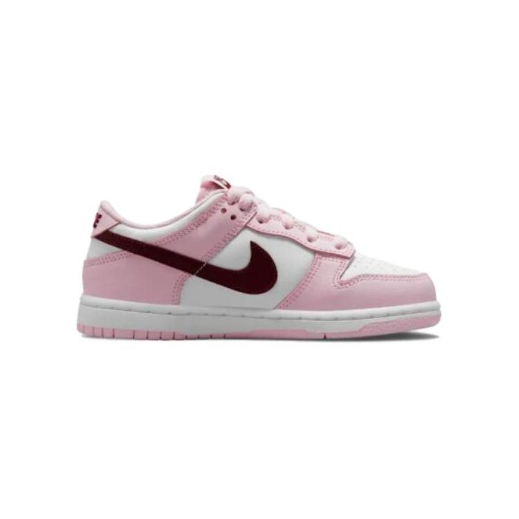 New Nike Dunk Low Pink Red White TD CW1589-601