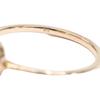 NOJESS [Beautiful Condition] K10 Moon Pinky Ring Ring Yellow GoldUsed