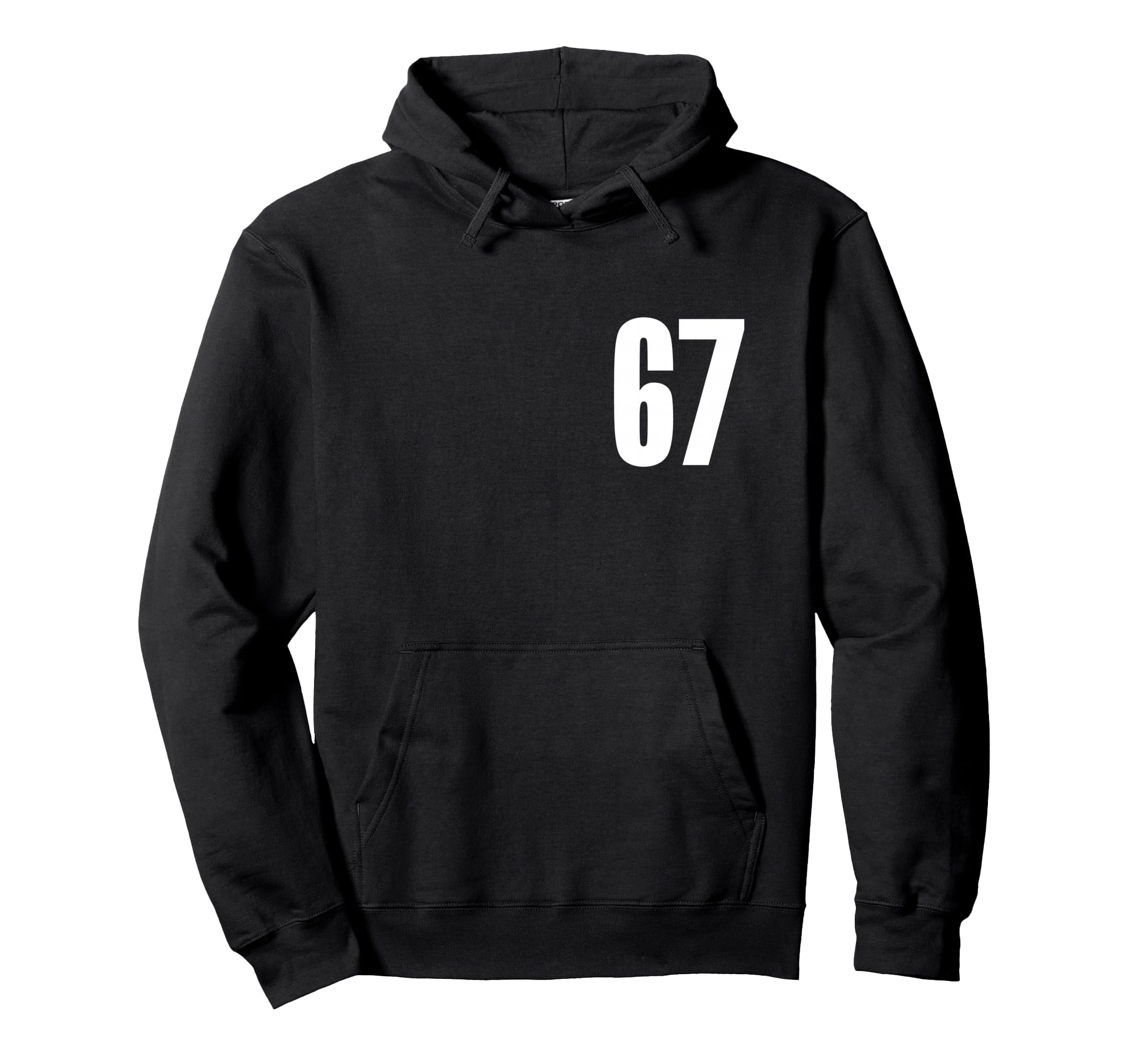 

Number Sixty Seven #67 Sports Team Uniform Birthday 67 Hoodie