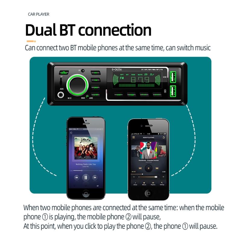 Handsfree Call Car Wireless -compatible FM Transmitter Adio Eceiver Mp3 Music Stereo Adapter