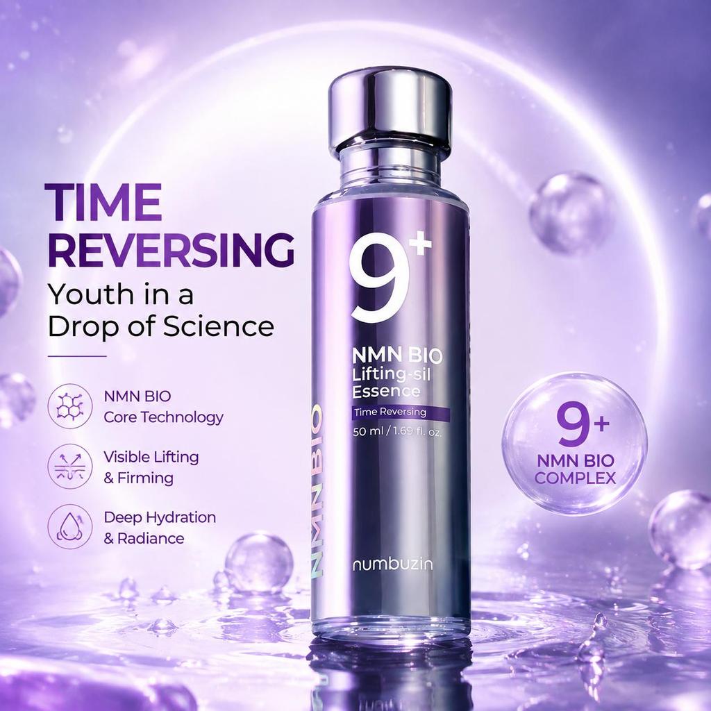 NUMBUZIN Nr. 9 NMN BIO Lifting-sil Essence Time Reversing 50ml
