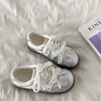 Dexun Shoes Summer New Ballet Shoes Lace Breathable Casual Sports Shoes