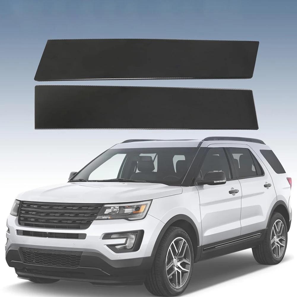 Ford Explorer 11-16 B-pillar Glass Trim Strips Pair 926-449bb