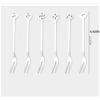 Fruit Fork Dessrt Salad Forks Home Kitchen Cutlery Stainless Steel