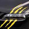 1pcs  Car Decorative Stickers Trace Stripe Marker Headlights Waterproof Decorative Car Stickers Car Tuning Accessories