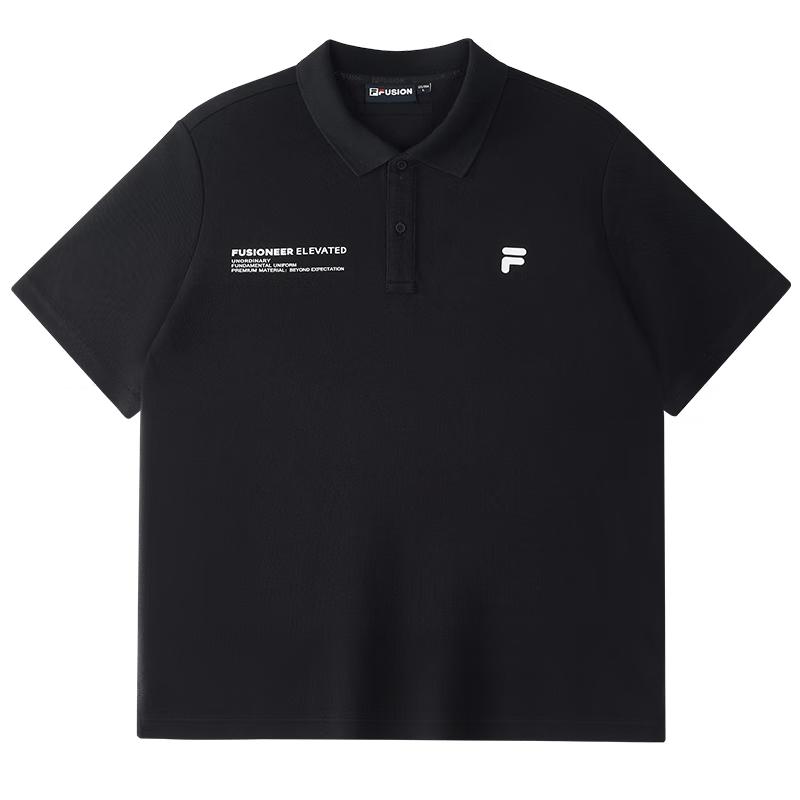 FILA FUSION Men s Knit Short Sleeve Polo Shirt XL