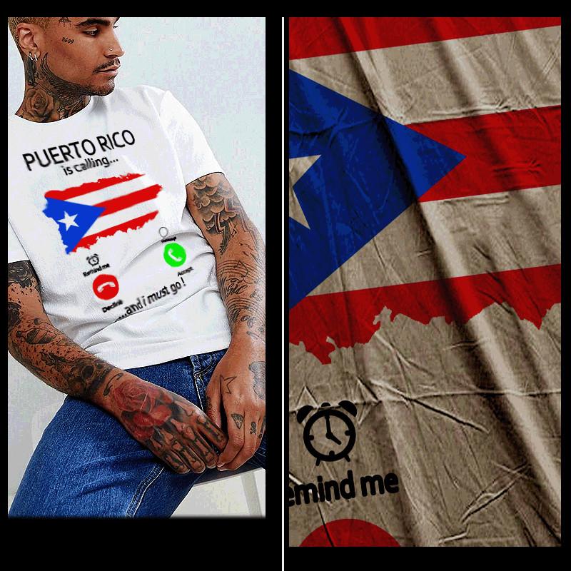 

Puerto Rico t-shirt Taino Boricua Puerto Rican Parade Borinquen PR phone tee 3XL