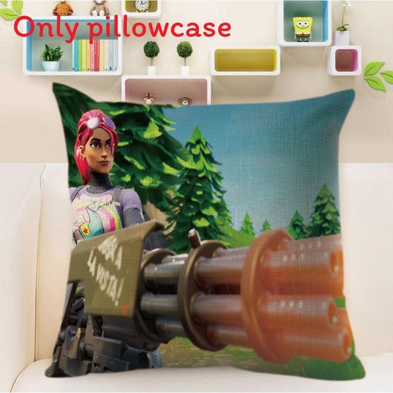 Pillow Case Game Cover Living Room Decoration Christmas Halloween Linen