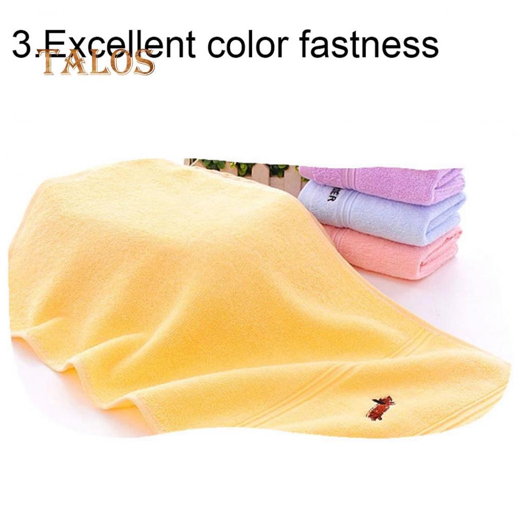 Tegneserievalp Puddel Dyrebomull Supermykt vannabsorberende badehåndklær for barn Baderomsutstyr