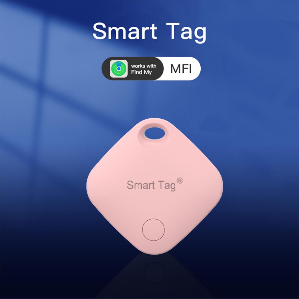 Smart Bluetooth Alarm Tracker Funktioniert mit der Find My APP Anti-Verlust-Gerät für iPhone Tag Ersatz Locator MFI bewertet