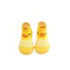 Spring/Autumn Non-Slip Soft Sole Baby Sock Shoes - Yellow Duck High-Top for Boys & Girls