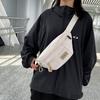 Capacity Large Chest Bag Simple Waist Bag Sports Mens Womens Shoulder Bag