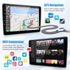 IBEAFILLY Car Radio Android 11 Carplay 9 Inch GPS Navi AHD Camera 2 + 32G for Mercedes Benz Smart Fortwo 451 2005-2010