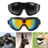 Hunde Sonnenbrille UV-Schutz Winddicht Hundeschutzbrille mit verstellbarem Riemen Outdoor für kleine, mittlere und große Hunderassen Anti-UV-Brille