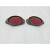 Red Reflector Assy Pair Late M-series For Jeeps Willys M38 M38A1 M151 M37 M715
