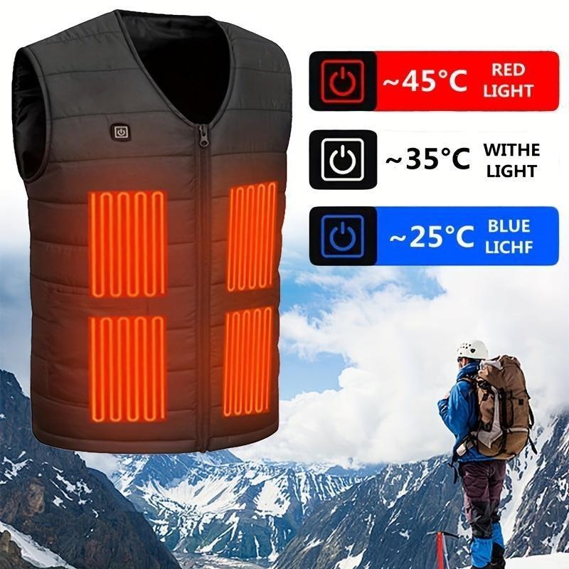 F 17896 Usb Heated Vest Smart Thermostat Heating Apparel