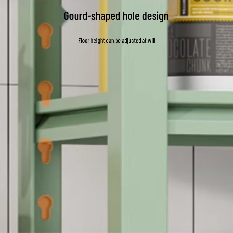 4-stufiges Küchenregal aus Kohlenstoffstahl