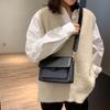 Vintage ramenní taška pro ženy PU kůže Small Square Bag Fashion Crossbody kabelka Nová trendy dámská kabelka vak