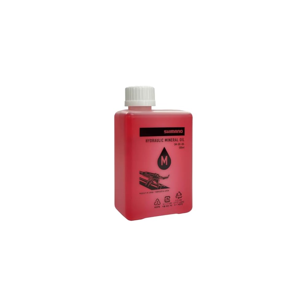 Shimano Mineral Oil for Disc Brakes 500ml - High Performance, Durable, Easy to Use